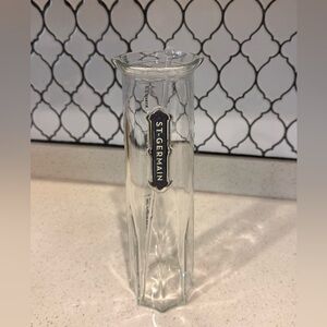 Vintage St Germain Glass Drink Cocktail Mixing Pitcher Carafe With Stir Stick